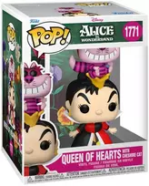 Funko POP figure Premium Disney Alice In Wonderland Queen of Hearts With Cheshire Cat
