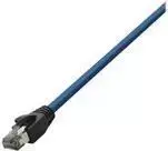 Logilink Patch-Cable RJ-45 (M) į RJ-45 (M) 15 m - SFTP, PiMF - CAT 8.1 - Halogen-Free, Moulded, Round, Snagless - Mėlyna (CQ8106S)