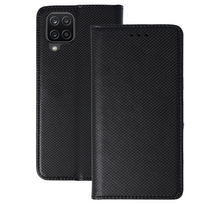 Smart Book MAGNET Dėklas skirtas Samsung Galaxy A12 juodos spalvos