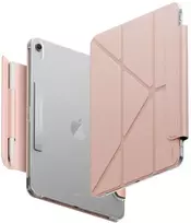Dėklas UNIQ Camden Lite skirtas iPad skirtas iPad 11″ A16 (2025) / iPad 10.9″ 10 gen. (2022) rožinės spalvos