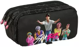 Safta Kpop Demon Hunters Saja Boys triple pencil case