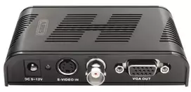 ABUS TVAC20001, Juodas, 1600 x 1200 pikselių, NTSC, PAL, Composite + S-Video, VGA, 12 V