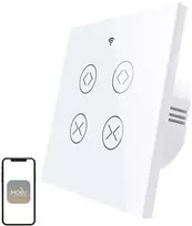 MOES WRS-EUC2-WH-MS Smart Roller Shutter Switch