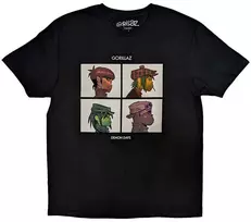 Rock Marškinėliai Gorillaz Demon Days, Dydis: XXL
