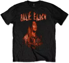 Rock Marškinėliai Billie Eilish Spooky Logo, Dydis: M