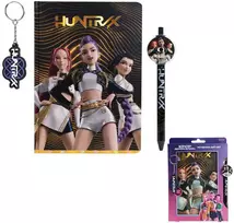 Kids Euroswan - Priedai licencyjne Bloknotas auksinis K-POP Demon Hunters