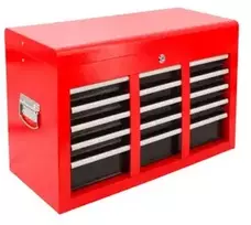 AWTOOLS METALINĖ ĮRANKIŲ DĖŽĖ 9 STALČIAI 60x26x39cm