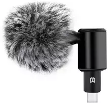 Puluz PU425 1.5 m USB-C prisegamas mikrofonas