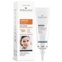 Bio Balance AKNSUN Mattifying & Protecting Before Sun Exposure Cream For Face SPF 50+ apsauginis kremas veidui nuo saulės, 40 ml