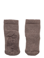 Melton - Cotton Socks - Anti-Slip - Neslystančios kojinės - Smėlio