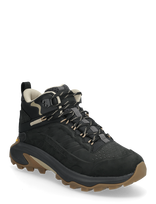 Merrell - Women's Moab Speed 2 Ltr Mid Wp - B - Sportiniai žygio batai - Juoda