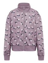 Hummel - Hmljr Reg Poly Gym Zip Jacket - Lengva striukė - Violetinė