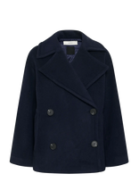 InWear - Zorahiw Short Db Coat - Žieminis paltas - Tamsiai mėlyna
