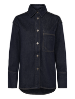 Day Birger Et Mikkelsen - Naika - Relaxed Denim - Džinsiniai marškiniai - Tamsiai mėlyna