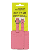 American Tourister - Ta Luggage Tag X2 - Luggage Tags - Rožinė