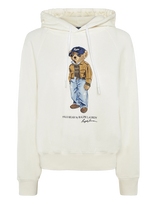 Polo Ralph Lauren - Polo Bear Lightweight Fleece Hoodie - Džemperis - Kreminė spalva