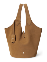 Polo Ralph Lauren - Polo Play Suede Tote - Rankinė - Ruda