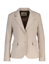 Gant - Slim Herringbone Blazer - Vieneilės striukės - Smėlio