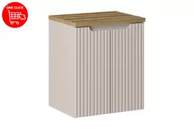 Vonios baldų komplektas SET-NOC B OAK D, 50 cm