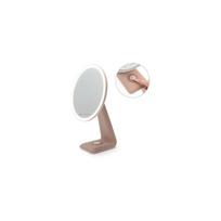 Rio-Beauty Tabletop cosmetic mirror with LED lighting - pastatomas kosmetinis veidrodis su LED apšvietimu