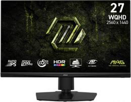 LCD Monitor MSI 27 " 2560 x 1440 pixels Wide Quad HD Native aspect ratio 16:9 LED Flat MAG272QPFE20 MAG 272QPF E20 | 4711377380201