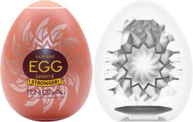 Tenga Egg Stronger tamprus mažas masturbatorius - Shiny II