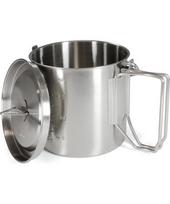 Origin Outdoors Stainless Steel Camping Pot '2 in 1'