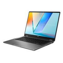 ASUS Vivobook 14 Flip TP3407SA-SG146W Ultra 5 226V 14,0 colių WUXGA jutiklinis ekranas, 60 Hz, 300 nitų, AG, 16GB LPDDR5X, 512GB SSD, „Intel Arc“ grafika, FHD kamera, 70 Wh baterija, „Windows 11“, matinė pilka