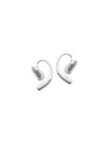 Shokz OpenFit Pro atvirojo tipo ausinės, baltos