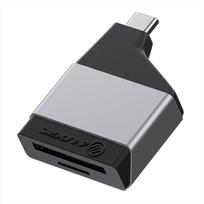ALOGIC Ultra Mini USB-C to SD/MicroSD card reader – Space Gray