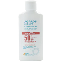 AGRADO Jautrus kremas nuo saulės jautriai odai su SPF50 100ml