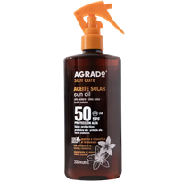 AGRADO Sun Oil kremas nuo saulės - purškiamas su SPF50 200ml