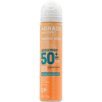 AGRADO Veido kremas nuo saulės - putos veido odai su SPF50 75ml