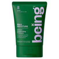 BEING Max Moisture šampūnas su kakavos sviestu ir avižų ekstraktu 354ml