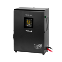 700W, Pure Sine Wave Inverteris - UPS, Atsarginė elektra šildymo sistemoms, galima montuoti ant sien