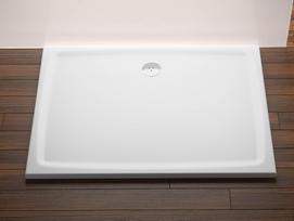 Lietas dušo padėklas Ravak Gigant Pro Flat, 100x80 baltas