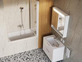 Stačiakampė vonia Ravak Classic II, 120x70 sniego baltumo