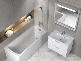 Stačiakampė vonia Ravak Classic II, 150x70 sniego baltumo