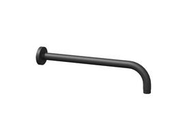 Stacionarios dušo galvos laikiklis Ravak, iš sienos, 30 cm, 702.21BLM Black Matt