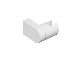 Plastikinis dušo galvutės laikiklis Ravak, 611.10WV White Velvet