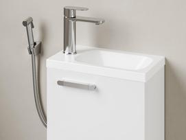 Praustuvo maišytuvas su bide dušeliu Ravak Chrome II, CR II 112.00CR chromas