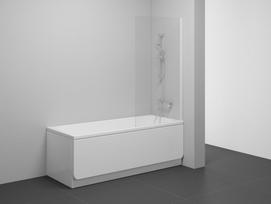 Vonios sienelė Ravak NVS1, 80x140, NVS1 80, balta matinė +Transparent