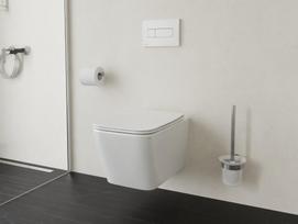 WC Ravak Natural RimOff set, baltas su Soft-Close dangčiu