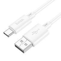 HOCO USB A to USB C Cable, 3A, 2 m, X88, white