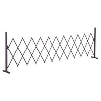 Dekoratyvinė tvorelė Outsunny 300x31x103,5cm., juodos spalvos