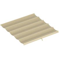 Pavėsinės stogas Outsunny 250x255x6cm., smėlio spalvos