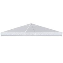 Skaidri pavėsinės stogo apsauga nuo lietaus Outsunny 300x300x80cm.
