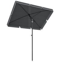 Lauko skėtis Outsunny 198x130x245cm., tamsiai pilkos/juodos spalvos