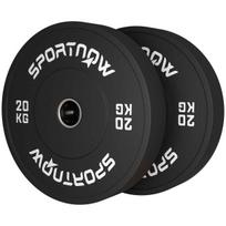 Svoriai grifui Sportnow 45x45x8cm., juodos/baltos spalvos