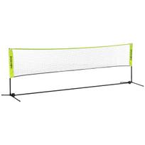 Badmintono tinklas Sportnow 420x103x155cm., juodos/žalios spalvos